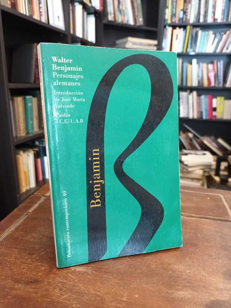 Personajes alemanes - Walter Benjamin