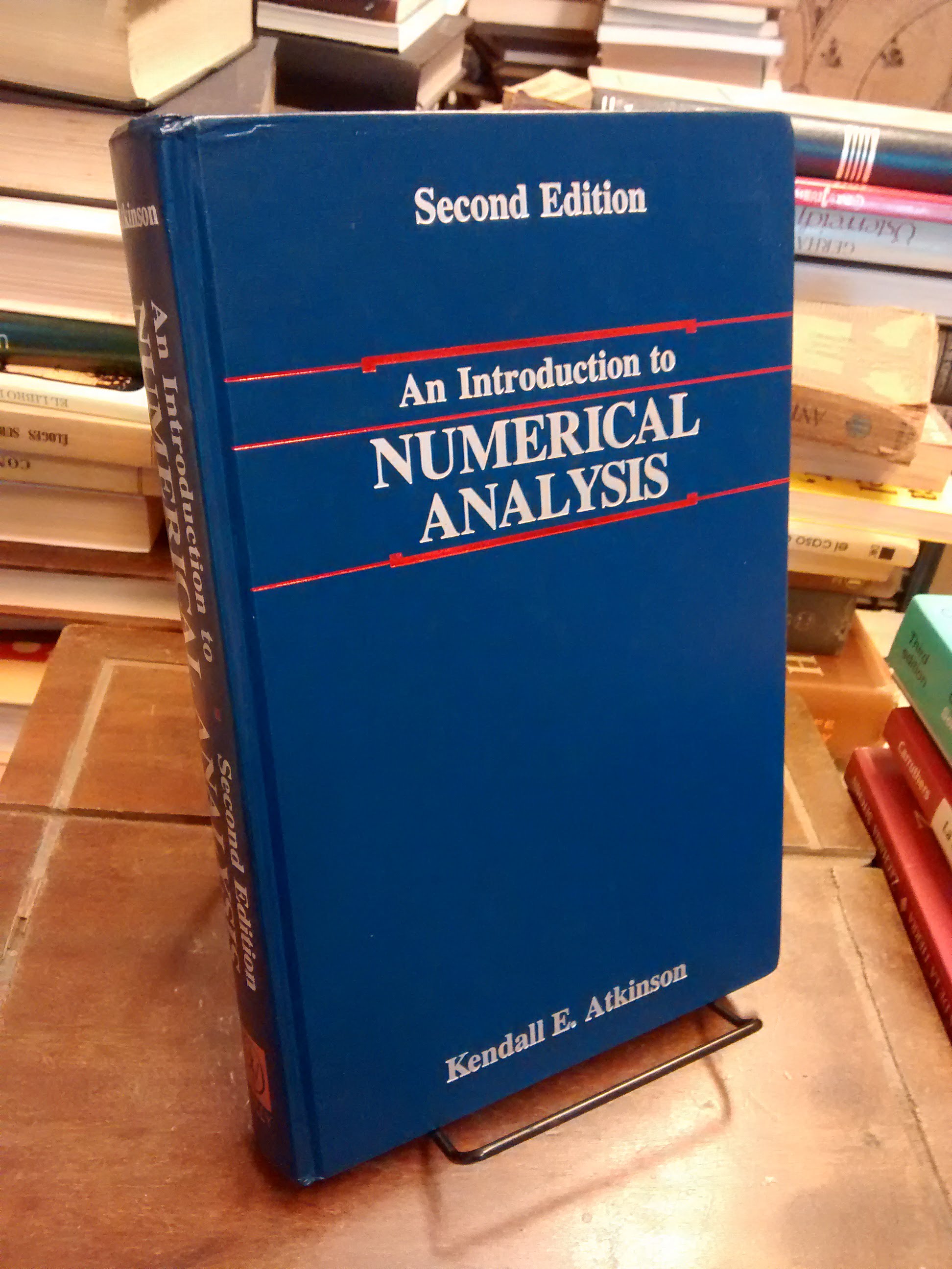 An Introduction to Numerical Analysis (2nd ed.) - Kendall E. Atkinson