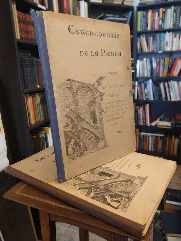 Estereotomia de la piedra - Antonio Rovira y Rabassa