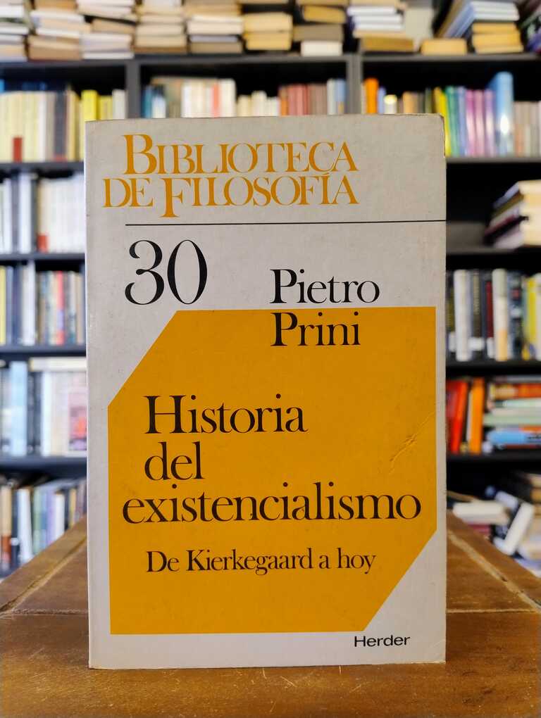 Historia del existencialismo - Prieto Prini