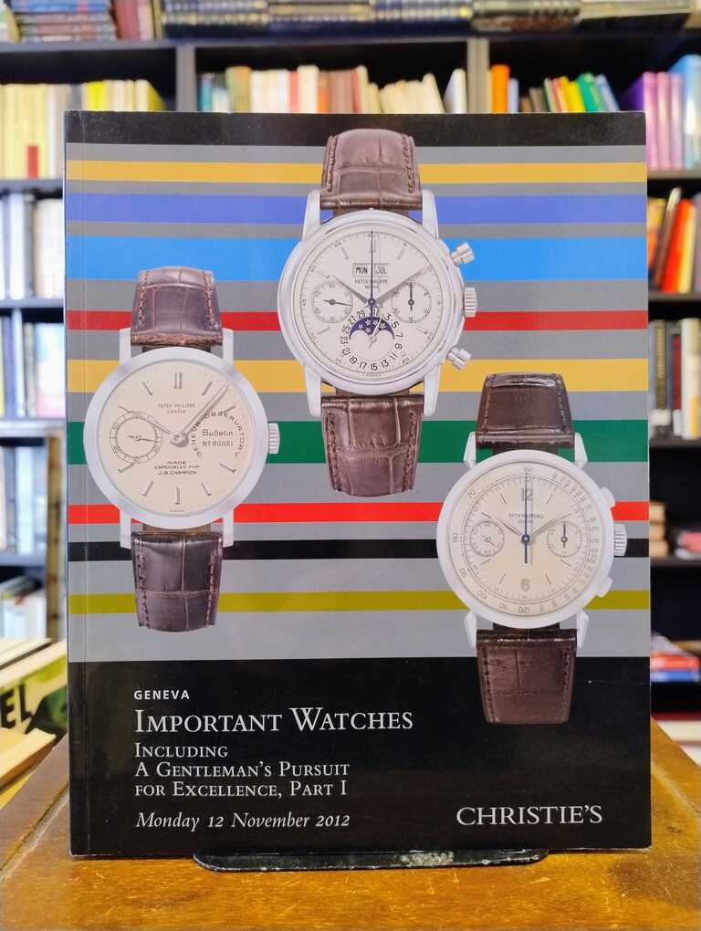 Important Watches. Geneva, 12 Nov. 2012 - Christie's