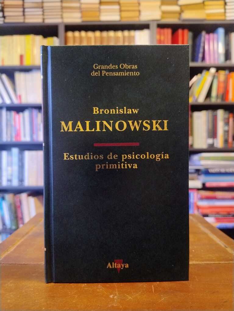 Estudios de psicología primitiva - Bronislaw Malinowski