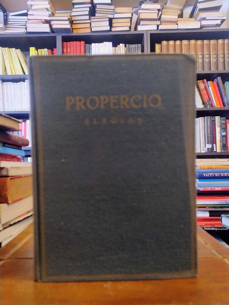 Elegías - Propercio