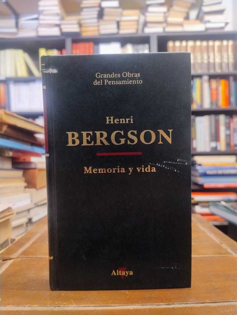 Memoria y vida - Henri Bergson
