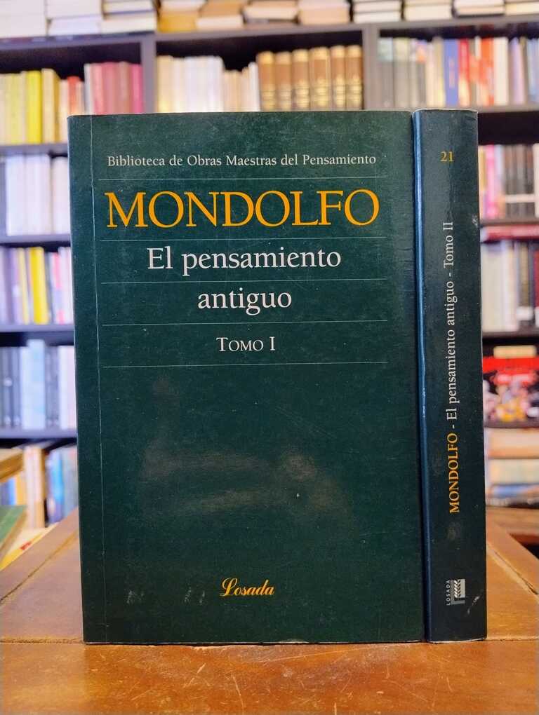 El pensamiento antiguo - Rodolfo Mondolfo