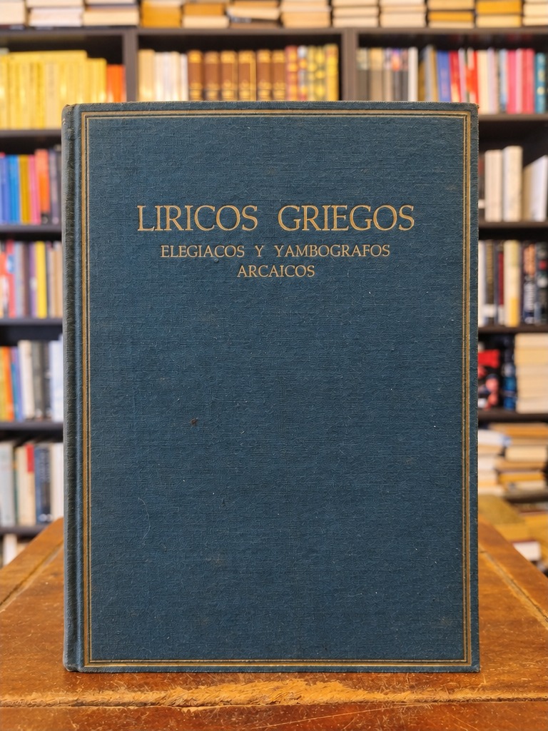 Elegíacos y yambógrafos arcaicos - Hiponacte · Ananio · Teognis · Jenófanes
