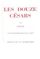 Les douze césars - Suétone