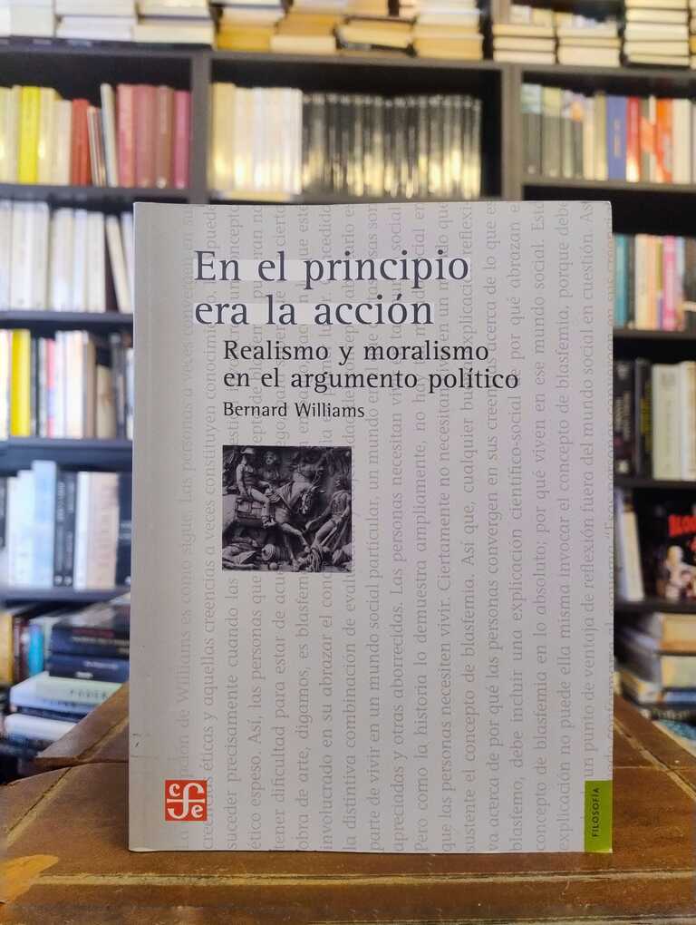 En el principio era la acción - Bernard Williams